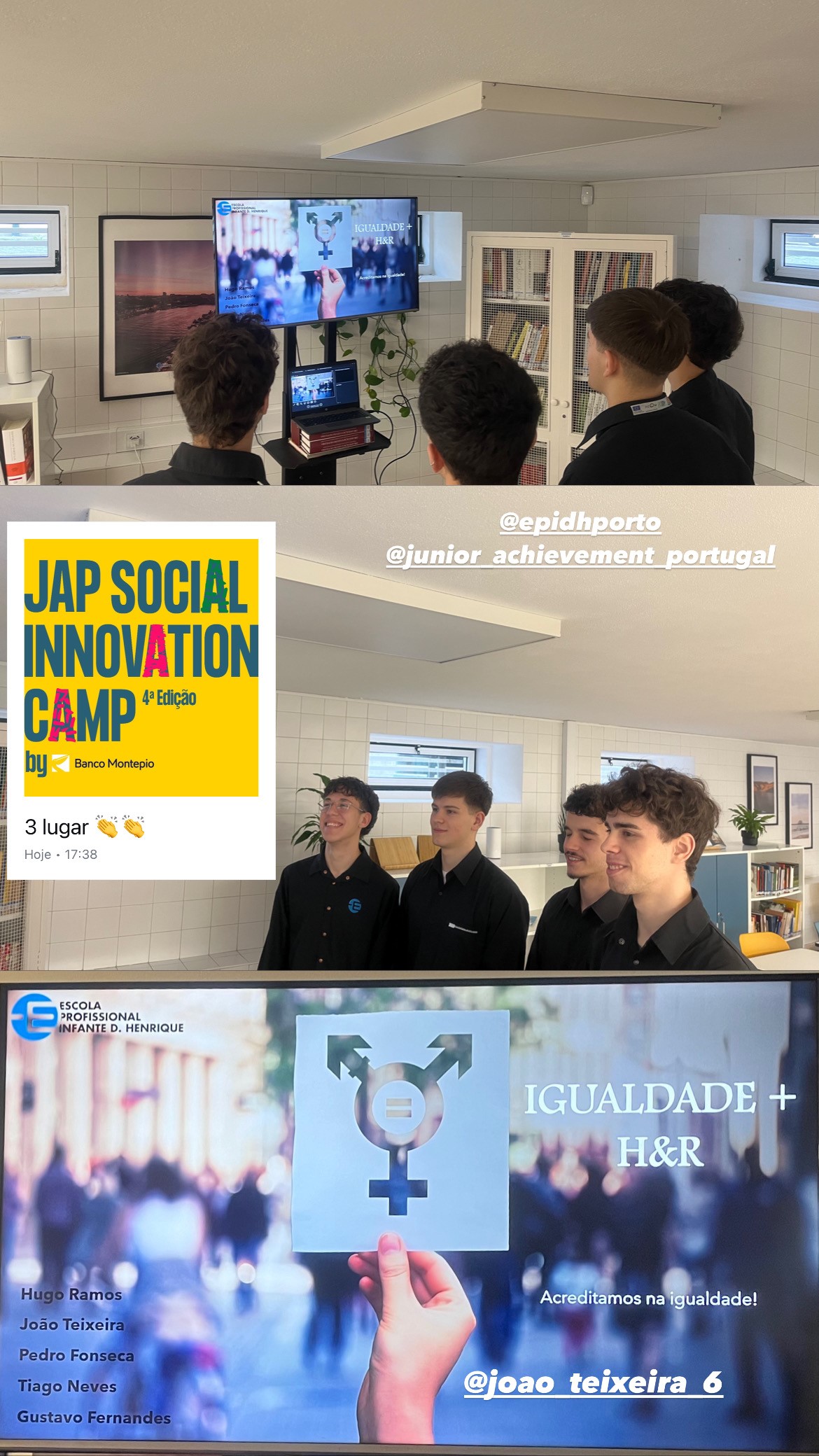 4ª edição do Social Innovation Camp by Montepio, promovido pela Junior Achievement Portugal